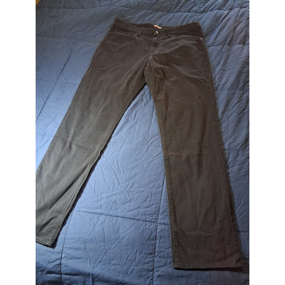Kirkland Signature Men's 5-Pocket Performance Pants, Black Size‎ 36x34